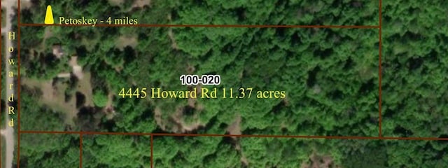 4445 Howard Rd, Petoskey, MI 49770 - map