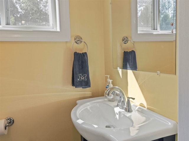 7906 Ferry Rd, East Jordan, MI 49727 - bathroom featuring a sink