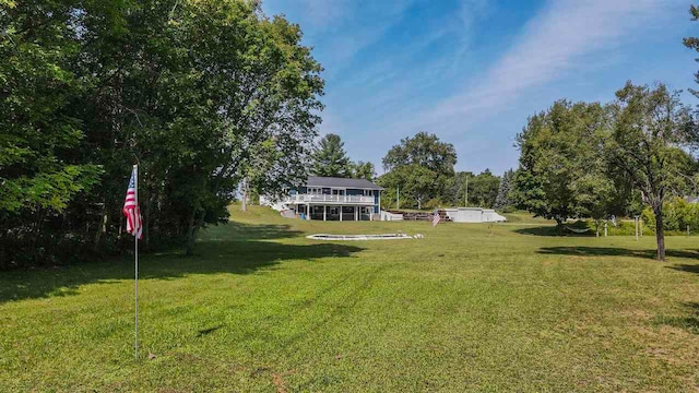 7906 Ferry Rd, East Jordan, MI 49727 - view of yard