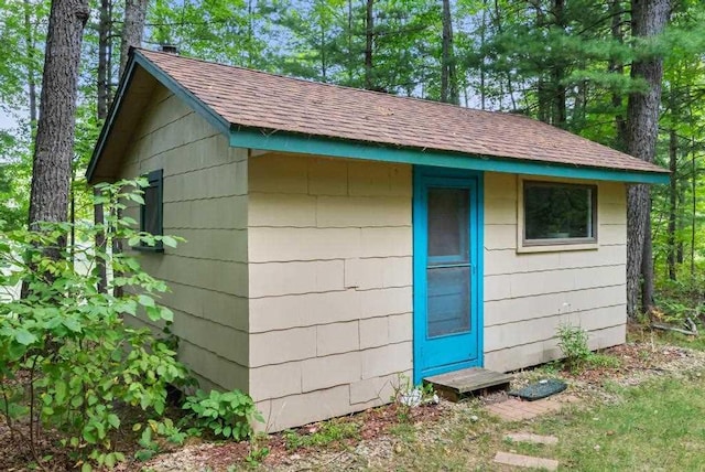 14786 Nuenfelt Rd, Johannesburg, MI 49756 - view of outdoor structure featuring an outdoor structure
