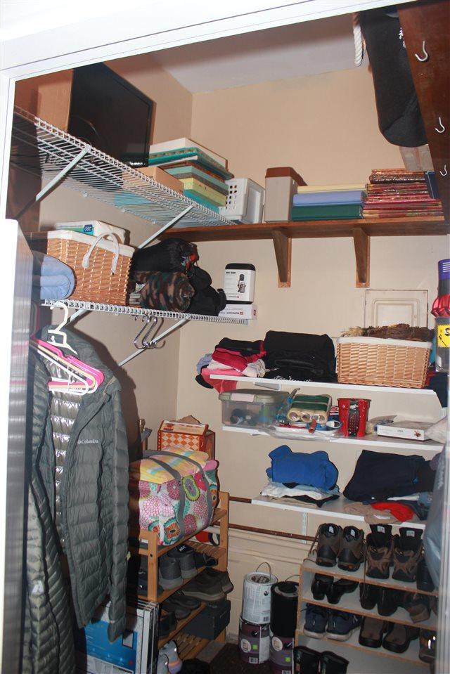 view of storage room
