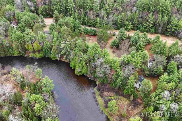 view of property location with a large body of water