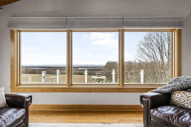4133 Shadynook Rd, Central Lake, MI 49622 - living area featuring wood finished floors
