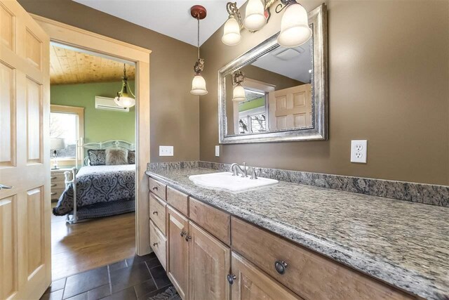 4133 Shadynook Rd, Central Lake, MI 49622 - bathroom featuring vanity and connected bathroom