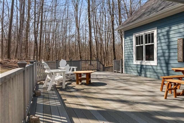 334 Birchwood Ter, Harbor Springs, MI 49740 - view of wooden terrace