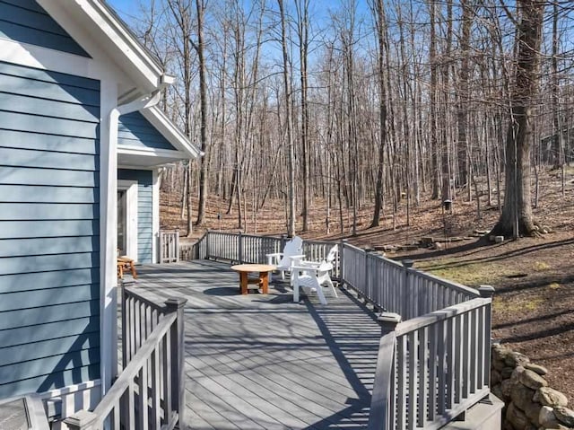 334 Birchwood Ter, Harbor Springs, MI 49740 - view of wooden terrace
