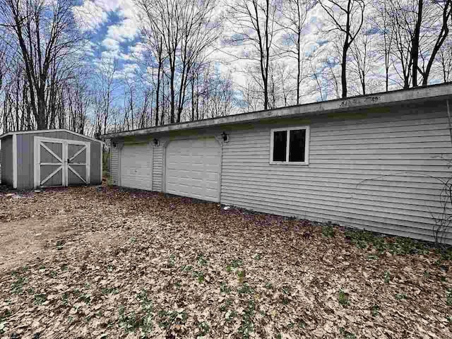 4049 Musser Rd, Mancelona, MI 49659 - view of shed