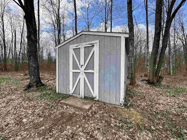 4049 Musser Rd, Mancelona, MI 49659 - view of shed