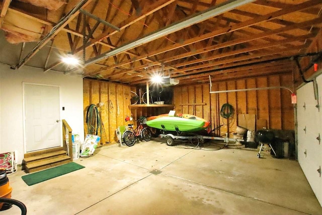 3330 Commodore Dr, East Jordan, MI 49727 - view of garage
