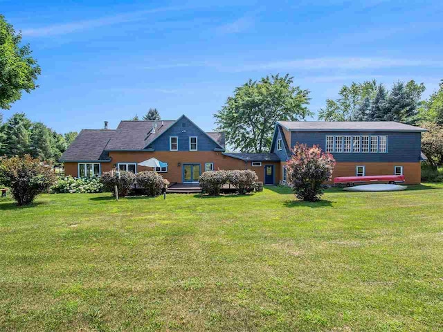 101 S Addis Rd, Boyne City, MI 49712 - back of property with a yard