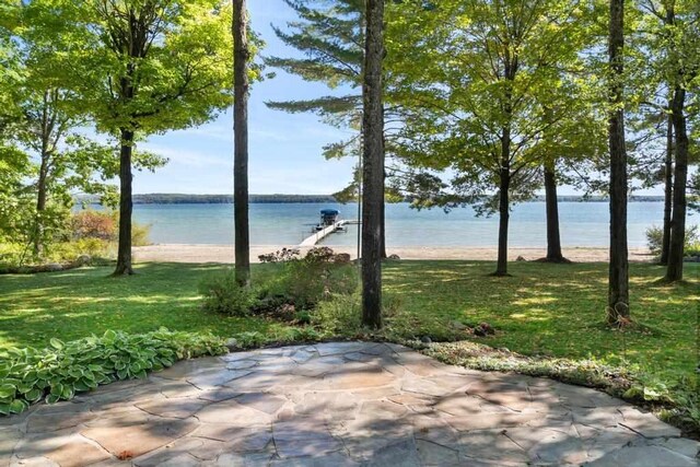 1442 Indian Point Rd, Brutus, MI 49716 - water view