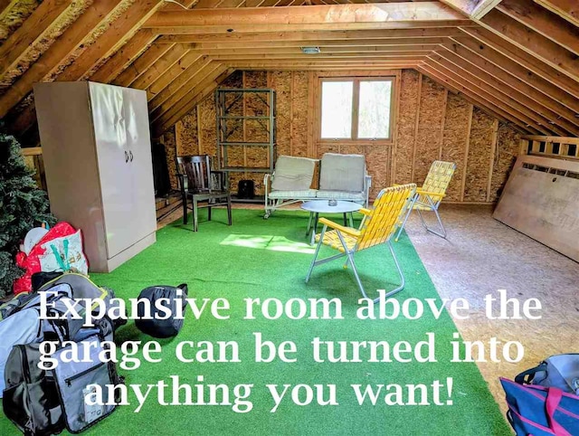 5350 Golfview Rd, Bellaire, MI 49615 - view of attic