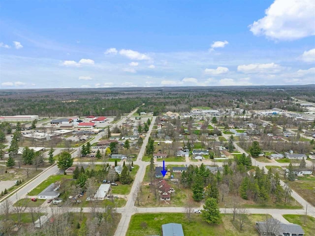 512 NW Kalkaska St, Kalkaska, MI 49646 - aerial view of property and surrounding area