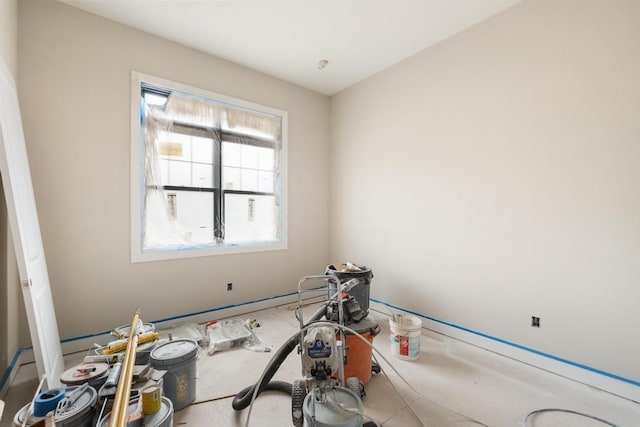 view of empty room