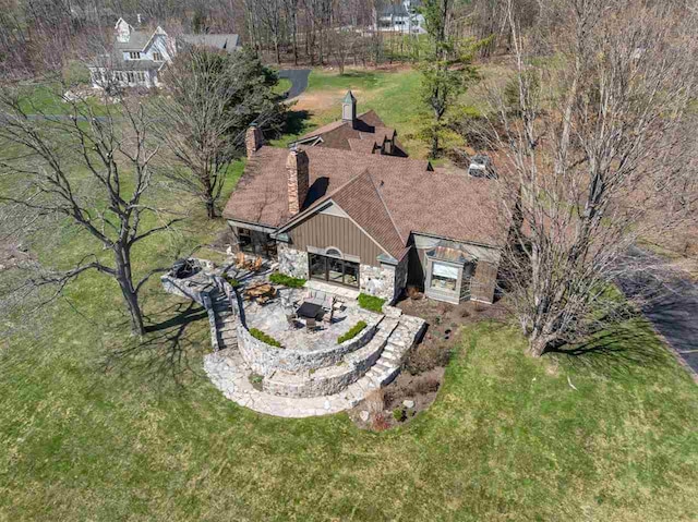 110 Birchwood Dr, Harbor Springs, MI 49740 - aerial overview of property's location