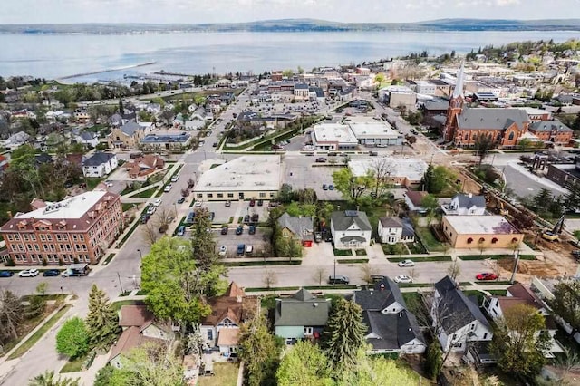 312 Grove St, Petoskey, MI 49770 - view of property location with a large body of water and nearby suburban area