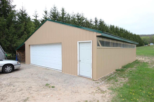 4155 Welsch Rd, Petoskey, MI 49770 - view of detached garage