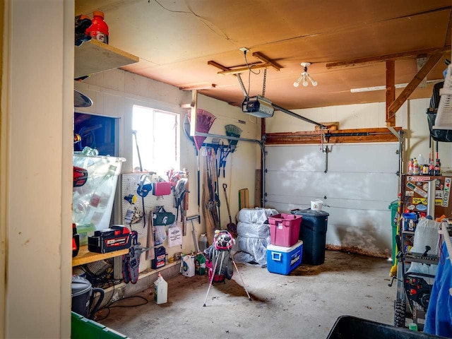 911 Regent Ct, Petoskey, MI 49770 - garage with a garage door opener