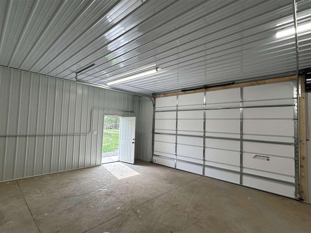 1645 Riley Rd, Kalkaska, MI 49646 - view of garage
