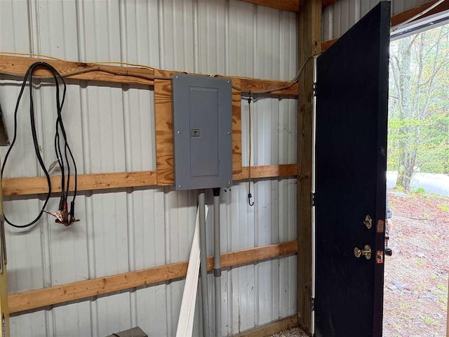 15500 Riverside Trl, Wolverine, MI 49799 - garage with electric panel
