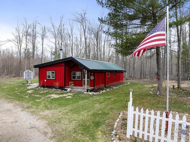3622 Big Sky Trl, Gaylord, MI 49735 - view of outdoor structure with an outbuilding