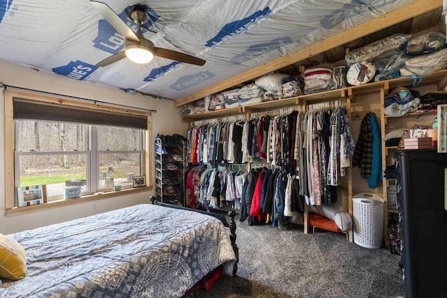 3622 Big Sky Trl, Gaylord, MI 49735 - carpeted bedroom with a closet