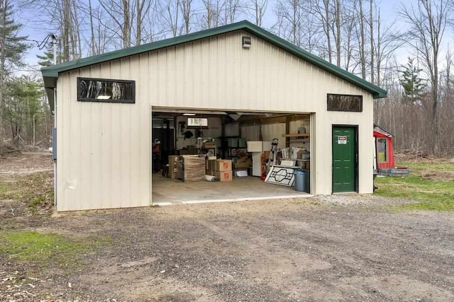 3622 Big Sky Trl, Gaylord, MI 49735 - view of detached garage