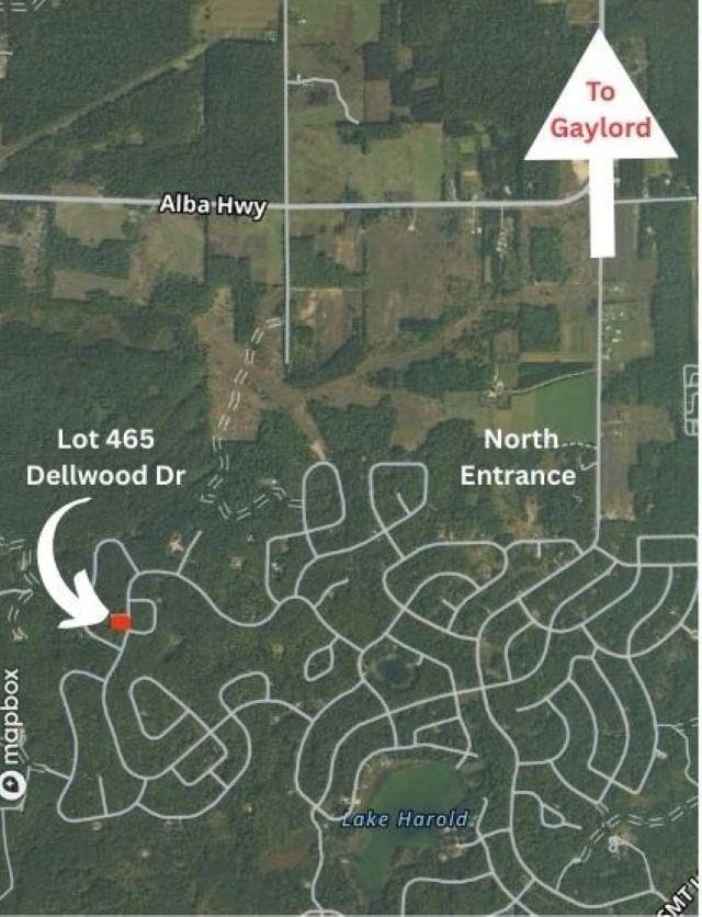LOT465 Dellwood Dr, Elmira, MI 49730