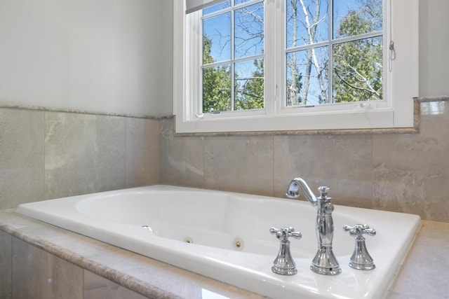 4435 Lake Shore Dr, Charlevoix, MI 49720 - bathroom with a tub with jets
