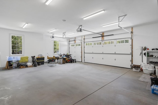 4435 Lake Shore Dr, Charlevoix, MI 49720 - garage with a garage door opener