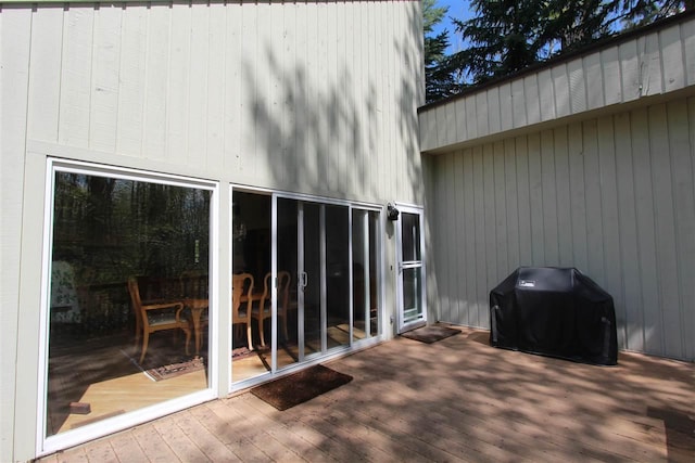 3237 Greenbriar, Harbor Springs, MI 49740 - wooden deck featuring area for grilling