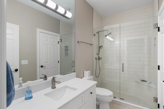 4104 Harborview Rdg Unit 28, Bay Harbor, MI 49770 - full bath with a shower stall, toilet, and vanity