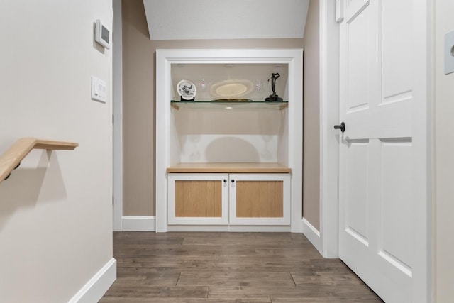 4104 Harborview Rdg Unit 28, Bay Harbor, MI 49770 - hallway with wood finished floors and baseboards