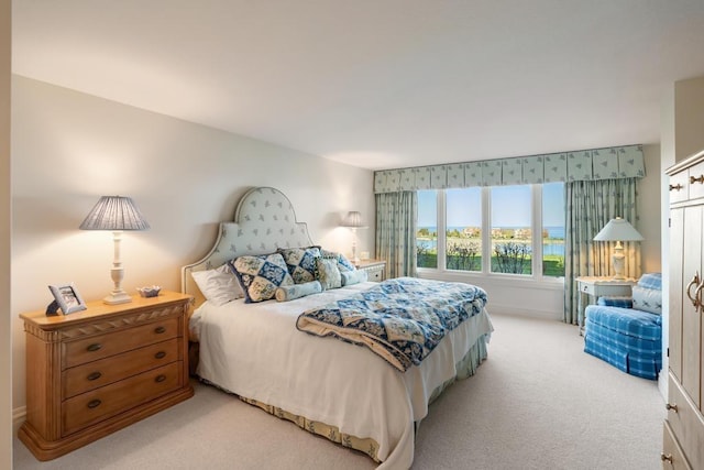 4064 Harborview Rdg Unit 17, Bay Harbor, MI 49770 - bedroom featuring light colored carpet