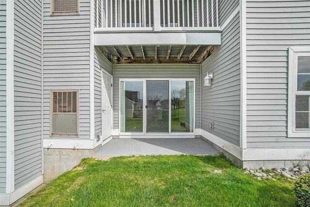 1556 Emerald Ct Unit 89, Petoskey, MI 49770 - view of patio / terrace with a balcony