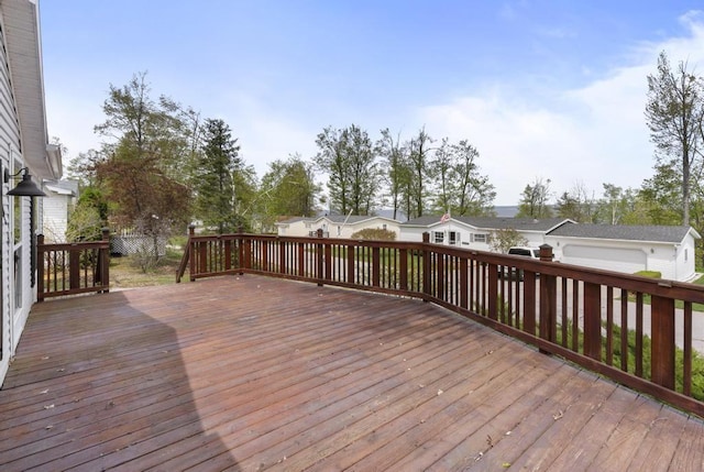 7245-83 Upper Kelsey Dr, Charlevoix, MI 49720 - deck featuring a residential view