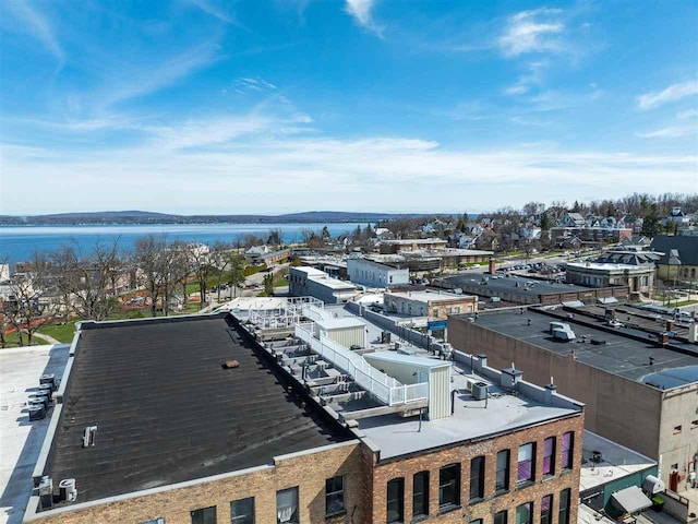 422 E Mitchell Unit 1, Petoskey, MI 49770 - bird's eye view of a large body of water