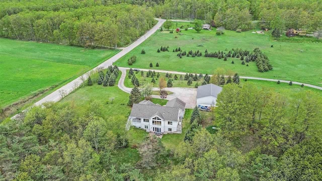 9030 Sugar Tree Ln, Charlevoix, MI 49720 - bird's eye view of a forest