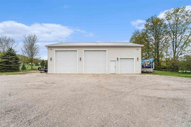 9030 Sugar Tree Ln, Charlevoix, MI 49720 - view of detached garage