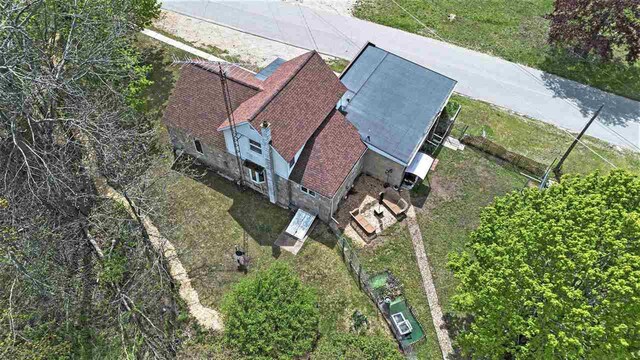 6073 Rocky Beach Ave, Charlevoix, MI 49720 - aerial view of property and surrounding area