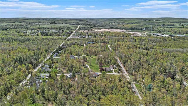 6073 Rocky Beach Ave, Charlevoix, MI 49720 - view of property location with a heavily wooded area