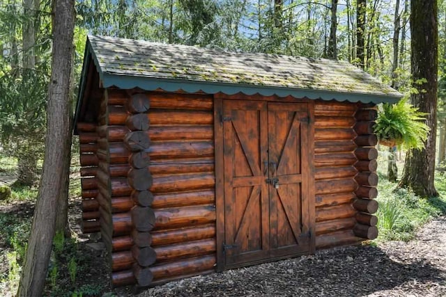 10819 Pioneer Trl, Boyne Falls, MI 49713 - view of shed