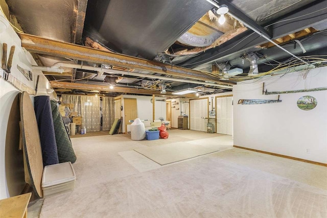 8370 Sisson, Bellaire, MI 49615 - view of unfinished basement