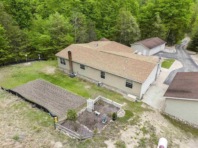 8370 Sisson, Bellaire, MI 49615 - view from above of property featuring a forest