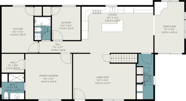 8370 Sisson, Bellaire, MI 49615 - room layout