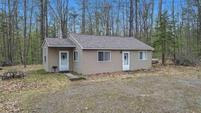 8902 Pickerel Lake Rd, Vanderbilt, MI 49795 - view of front of property with roof with shingles