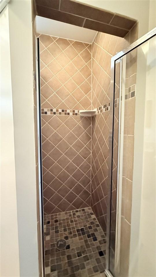 8902 Pickerel Lake Rd, Vanderbilt, MI 49795 - full bath featuring a shower stall