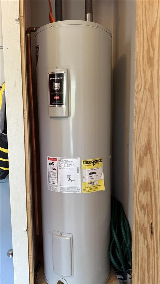 8902 Pickerel Lake Rd, Vanderbilt, MI 49795 - utilities with electric water heater
