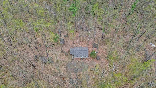 8902 Pickerel Lake Rd, Vanderbilt, MI 49795 - aerial view of property and surrounding area