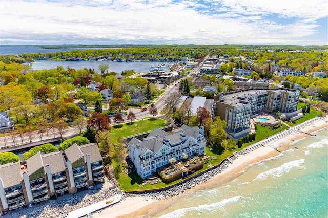 301 Michigan Ave Unit 13, Charlevoix, MI 49720 - drone / aerial view of unending shoreline